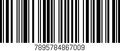 Código de barras (EAN, GTIN, SKU, ISBN): '7895784867009'