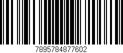 Código de barras (EAN, GTIN, SKU, ISBN): '7895784877602'