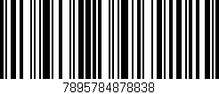 Código de barras (EAN, GTIN, SKU, ISBN): '7895784878838'