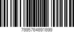 Código de barras (EAN, GTIN, SKU, ISBN): '7895784891899'