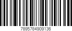 Código de barras (EAN, GTIN, SKU, ISBN): '7895784909136'