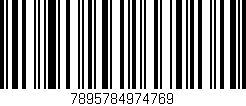 Código de barras (EAN, GTIN, SKU, ISBN): '7895784974769'