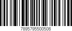 Código de barras (EAN, GTIN, SKU, ISBN): '7895795500506'