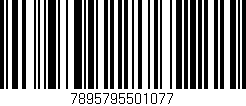 Código de barras (EAN, GTIN, SKU, ISBN): '7895795501077'