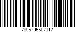 Código de barras (EAN, GTIN, SKU, ISBN): '7895795507017'