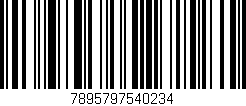 Código de barras (EAN, GTIN, SKU, ISBN): '7895797540234'