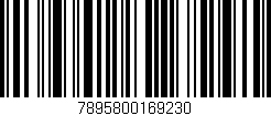 Código de barras (EAN, GTIN, SKU, ISBN): '7895800169230'