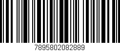 Código de barras (EAN, GTIN, SKU, ISBN): '7895802082889'
