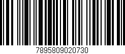 Código de barras (EAN, GTIN, SKU, ISBN): '7895809020730'