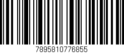 Código de barras (EAN, GTIN, SKU, ISBN): '7895810776855'