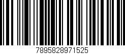 Código de barras (EAN, GTIN, SKU, ISBN): '7895828971525'