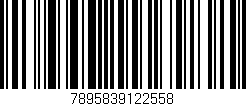 Código de barras (EAN, GTIN, SKU, ISBN): '7895839122558'