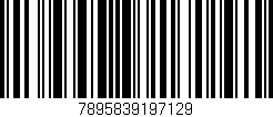 Código de barras (EAN, GTIN, SKU, ISBN): '7895839197129'