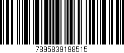 Código de barras (EAN, GTIN, SKU, ISBN): '7895839198515'