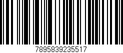 Código de barras (EAN, GTIN, SKU, ISBN): '7895839235517'