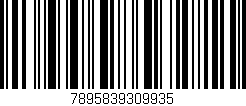 Código de barras (EAN, GTIN, SKU, ISBN): '7895839309935'