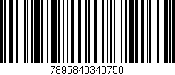 Código de barras (EAN, GTIN, SKU, ISBN): '7895840340750'