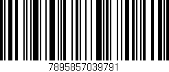 Código de barras (EAN, GTIN, SKU, ISBN): '7895857039791'