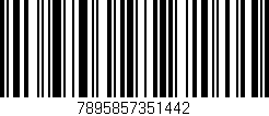 Código de barras (EAN, GTIN, SKU, ISBN): '7895857351442'
