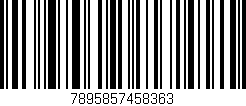 Código de barras (EAN, GTIN, SKU, ISBN): '7895857458363'