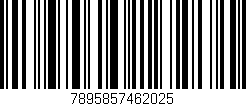 Código de barras (EAN, GTIN, SKU, ISBN): '7895857462025'