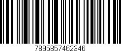 Código de barras (EAN, GTIN, SKU, ISBN): '7895857462346'