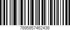 Código de barras (EAN, GTIN, SKU, ISBN): '7895857462438'