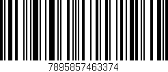 Código de barras (EAN, GTIN, SKU, ISBN): '7895857463374'