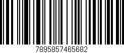 Código de barras (EAN, GTIN, SKU, ISBN): '7895857465682'