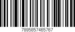 Código de barras (EAN, GTIN, SKU, ISBN): '7895857465767'