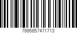Código de barras (EAN, GTIN, SKU, ISBN): '7895857471713'