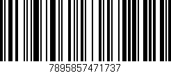 Código de barras (EAN, GTIN, SKU, ISBN): '7895857471737'