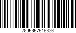 Código de barras (EAN, GTIN, SKU, ISBN): '7895857516636'