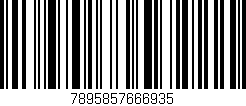 Código de barras (EAN, GTIN, SKU, ISBN): '7895857666935'