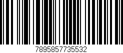 Código de barras (EAN, GTIN, SKU, ISBN): '7895857735532'