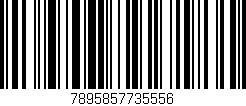 Código de barras (EAN, GTIN, SKU, ISBN): '7895857735556'