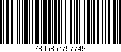 Código de barras (EAN, GTIN, SKU, ISBN): '7895857757749'