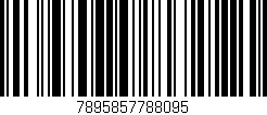 Código de barras (EAN, GTIN, SKU, ISBN): '7895857788095'
