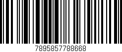 Código de barras (EAN, GTIN, SKU, ISBN): '7895857788668'