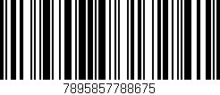 Código de barras (EAN, GTIN, SKU, ISBN): '7895857788675'