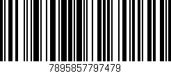 Código de barras (EAN, GTIN, SKU, ISBN): '7895857797479'
