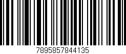 Código de barras (EAN, GTIN, SKU, ISBN): '7895857844135'