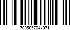 Código de barras (EAN, GTIN, SKU, ISBN): '7895857844371'