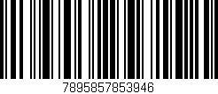 Código de barras (EAN, GTIN, SKU, ISBN): '7895857853946'