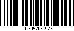 Código de barras (EAN, GTIN, SKU, ISBN): '7895857853977'