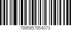 Código de barras (EAN, GTIN, SKU, ISBN): '7895857854073'