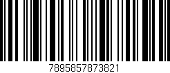 Código de barras (EAN, GTIN, SKU, ISBN): '7895857873821'