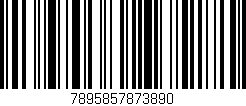 Código de barras (EAN, GTIN, SKU, ISBN): '7895857873890'