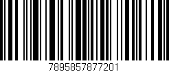 Código de barras (EAN, GTIN, SKU, ISBN): '7895857877201'