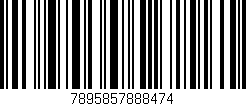 Código de barras (EAN, GTIN, SKU, ISBN): '7895857888474'
